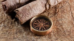 Maps compasses Scrolls