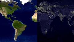 Maps daylight world map