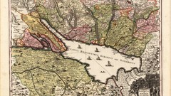 Maps old map lakes historic Lake Constance