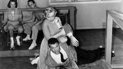 Marilyn Monroe grayscale cary