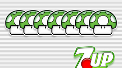 Mario 7up 1 up