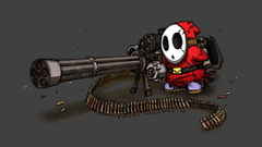 Mario ammunition Gatling hockey