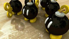 Mario bros Bombachu Bob-Omb