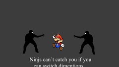 Mario ninjas cant catch