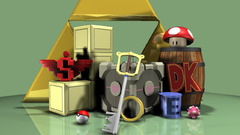 Mario Poke Balls tetris