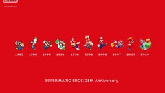 Mario Super Mario anniversary Simple Background Mario Galaxy