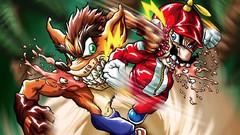 Mario Super Mario Crash versus video games Crash Bandicoot