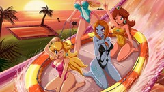 Mario Super Mario princess peach artwork boobs The Legend of 