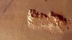 Mars NASA crater