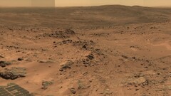 Mars panorama Space marsscape digital art