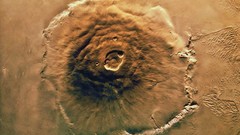 Mars surface solar system Olympus Mons