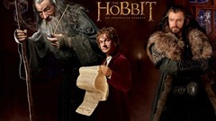 Martin freeman richard armitage Gandalf Scrolls The Hobbit 