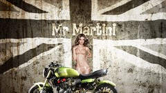 Martini Union Jack lingerie rosie huntington-whiteley Triumph 