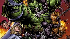 Marvel comics mr fantastic invisible woman she-hulk Hulk (comic 