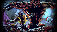Marvel werewolves charge by