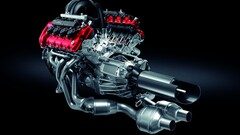 Maserati Engines M134 Minigun Simple Background Technology
