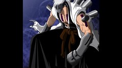 Masks bleach gray hair Vizard Kensei Muguruma open shirt