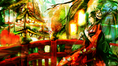 Masks Japanese clothes anime