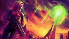 Mass effect husk Reapers video games game art Tali Zorah nar 