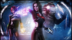 Mass effect n7 video games FemShep krogan