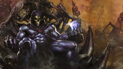 Masters of the Universe comics sitting skulls artwork Skeletor 