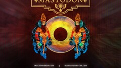 mastodon fantasy art Simple Background colorful hard rock