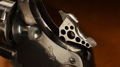 Match model Revolver Colt pistol high officers