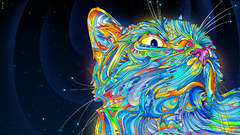 Matei Apostolescu multicolor cats