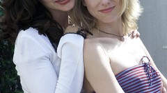 May rings Naomi Watts Laura Harring Actress blondes skirts blue 