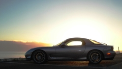 Mazda rx-7 side view
