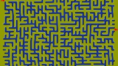 Mazes optical illusions