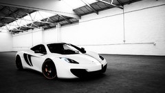 MC Laren vehicles concept cars white cars