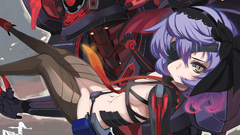 Mecha pixiv purple hair
