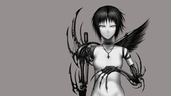 Mechanical creature Simple Background