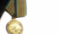 Medals white background