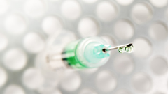 Medicine syringe needless water