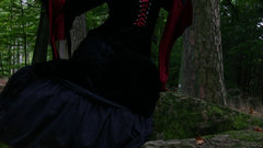 Medieval forest stock by