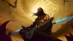 Meditation blade monk fan art diablo iii artwork video games 