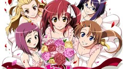 Meganekko Kiraxkira bare shoulders