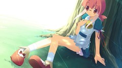 Meganekko tears to tiara