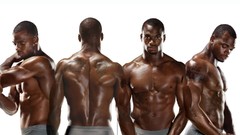 Men 2009 magazines adrian peterson ESPN magazine-The Body Issue