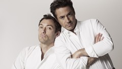 Men Actors Sherlock Holmes Jude Law robert downey jr white 