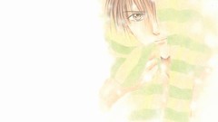 Men Anime white background Manga brunettes towels shower ceres