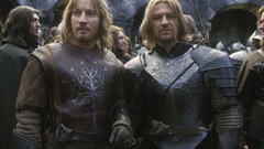 Men armor Gondor Warriors Brothers Sean Bean Middle-Earth 