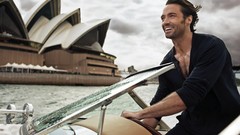 Men Boats Actors Hugh Jackman sydney opera house