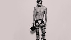 Men braces male models