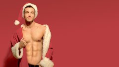 Men Christmas santa claus