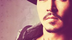 Men close-up Johnny Depp Actors lila