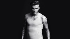 Men David Beckham football player tattoos soccer