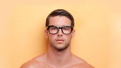 Men faces male models men with glasses Bernardo Velasco